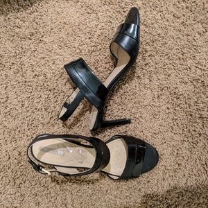 Black Open Toed Heels